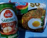 Foto langkah ke 1 dari resep Sarden mie goreng.