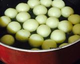 A picture of step 12 of Kolkata Sponge Roshogolla 😋.