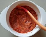 Foto langkah ke 5 dari resep MPASI 4 * Bubur nasi ayam beetroot (6 bulan).
