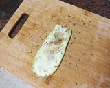 Foto del paso 5 de la receta Canelones de calabacín rellenos de albóndigas al horno