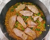 Foto del paso 4 de la receta: Pescado con arroz al curry