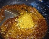 A picture of step 4 of Achari Aloo Baingan.