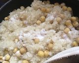 Hình bước làm 3 của món Xôi hạt sen