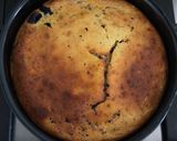 A picture of step 5 of Ricotta and Yogurt Cake with Chocolate and Blueberries.