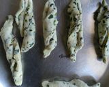 A picture of step 5 of Minty Curls.