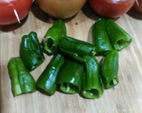 Foto del paso 8 de la receta: Tomate relleno con Huevo o Egg Omelette