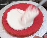 A picture of step 12 of Red Velvet Gel Cake.