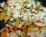 Veg fried pasta rice recipe step 6 photo