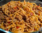 Foto del paso 7 de la receta: Espaguetis con carne picada
