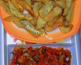 A picture of step 3 of Sweet potatoes with source.