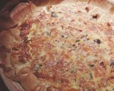 Une image de l'étape 3 de Quiche lardons et champignons.
