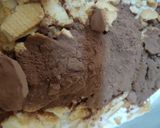 Foto del paso 2 de la receta Puding de vainilla con chocolate, Manzana y galleta relieve, sin lactosa