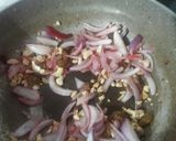 A picture of step 2 of Red Velvet heart cutlets.