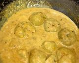 A picture of step 5 of Shahi Malai Tinda.