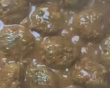 Une image de l'étape 7 de 🍝Pasta 🧄🌶️boulettes 🥩linguine🍜.