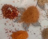 A picture of step 2 of Aloo tikki chaat.