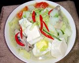 Foto langkah ke 9 dari resep Sup Sawi Putih Tahu Putih.