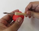 A picture of step 5 of Vickys 'Among Us' Cake Decoration Idea.