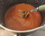 Une image de l'étape 6 de Billes de tomate 🍅 basilic en cuisine moléculaire.