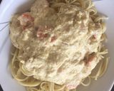 Foto del paso 4 de la receta: Tallarines en salsa de langostinos