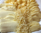 Foto del paso 4 de la receta: Tarta de jamón y queso napolitana 🧀🍅
