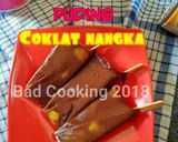 Foto langkah ke 4 dari resep Puding coklat nangka.
