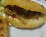 Foto del paso 7 de la receta: Arepas🥙rellenas con salteado de berenjenas y pimientos tatemados🍆🫑🧅