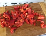 Une image de l'étape 12 de Soupe mixée poivrons, carottes et tomates au bouillon de crevettes.