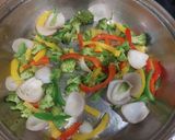 A picture of step 2 of Chinese Stir- Fried Veggies Bowl.