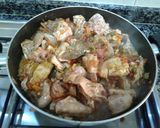 Foto del paso 5 de la receta Arroz caldoso con conejo de granja