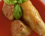 Töltött paprika, bazsalikommal ízesítve recept fázis 4 fotója