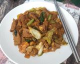 Foto langkah ke 4 dari resep Kwetiaw Penang Daging Sapi.