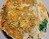 Hình bước làm 5 của món Trứng chiên lá lốt