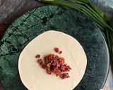 A picture of step 6 of Gochujang Veg. Paratha - Korean Style.