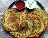 A picture of step 6 of Rice And Semolina Chilla.