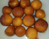 A picture of step 3 of Gullab jaman.