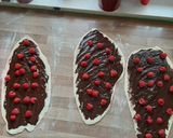 Csokis-málnás fonott recept fázis 3 fotója