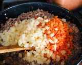 Foto del paso 3 de la receta: Picadillo De Pollo al tocino