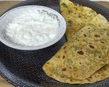 A picture of step 7 of Methi Thepla.