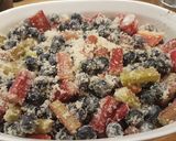 Foto del paso 5 de la receta: Crumble de ruibarbo y arándanos (blueberries)