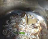 A picture of step 2 of Pea Pulao.