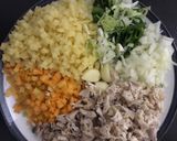 Foto langkah ke 2 dari resep Samosa ayam sayur.