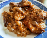 Foto del paso 5 de la receta: Contramuslos de Pollo en Salsa de Yakiniku y Humo con Manzana