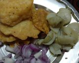 A picture of step 1 of Papdi sev chat.
