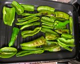 A picture of step 2 of Roasted sweet pepper in soy and sesame sauce.