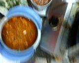 A picture of step 4 of Shahi paneer.