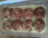 Foto del paso 6 de la receta: Pastel de albóndigas de carne y berenjena