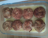 Foto del paso 6 de la receta: Pastel de albóndigas de carne y berenjena