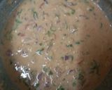 A picture of step 1 of Veg chilla (whole wheat).