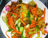 Hình bước làm 7 của món Gỏi nấm bào ngư